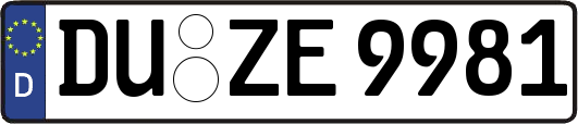 DU-ZE9981