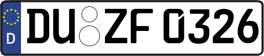 DU-ZF0326