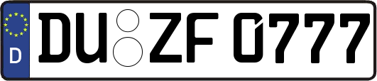 DU-ZF0777