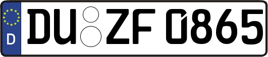 DU-ZF0865