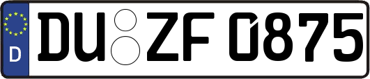 DU-ZF0875