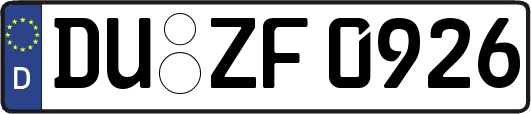 DU-ZF0926