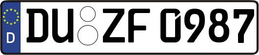 DU-ZF0987