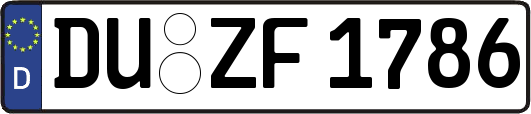 DU-ZF1786