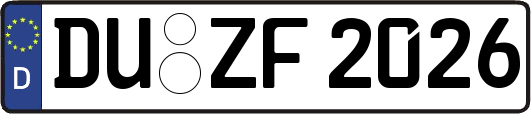 DU-ZF2026