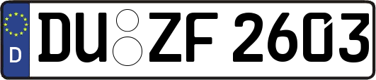 DU-ZF2603