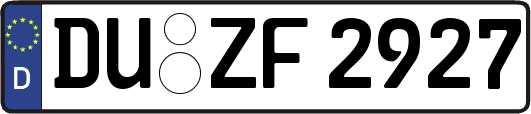 DU-ZF2927