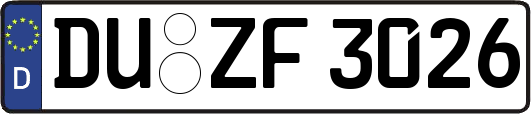 DU-ZF3026