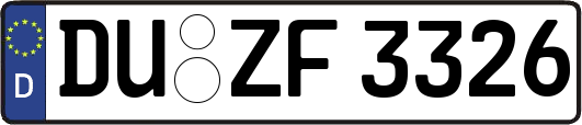 DU-ZF3326