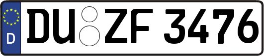 DU-ZF3476