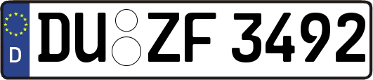DU-ZF3492