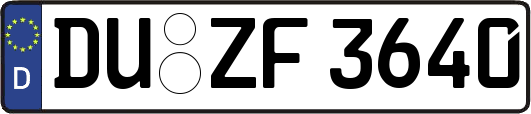 DU-ZF3640