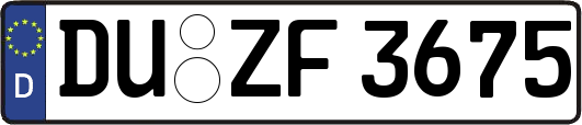 DU-ZF3675