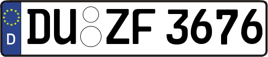 DU-ZF3676