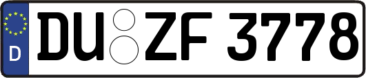 DU-ZF3778