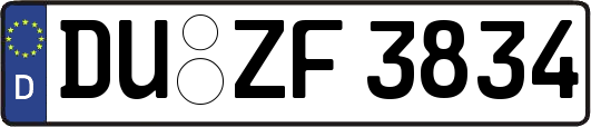 DU-ZF3834