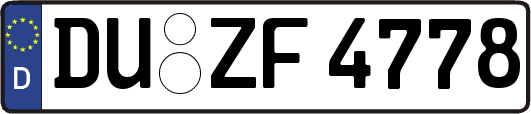 DU-ZF4778