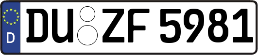 DU-ZF5981
