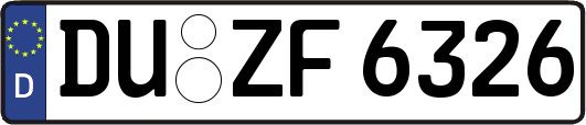 DU-ZF6326