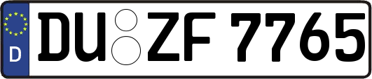 DU-ZF7765