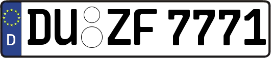 DU-ZF7771