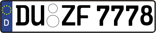 DU-ZF7778