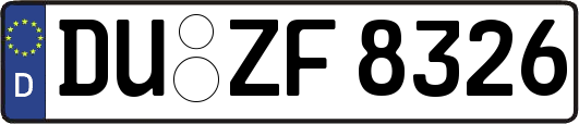 DU-ZF8326