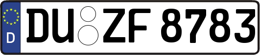 DU-ZF8783