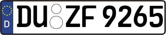 DU-ZF9265