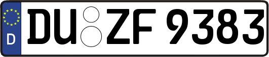 DU-ZF9383