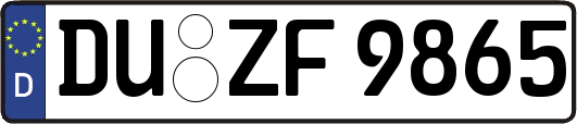 DU-ZF9865