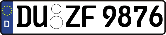 DU-ZF9876