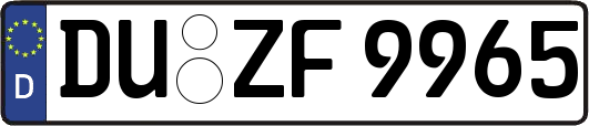 DU-ZF9965