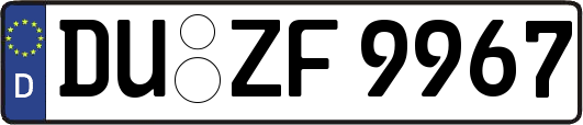 DU-ZF9967