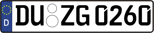 DU-ZG0260