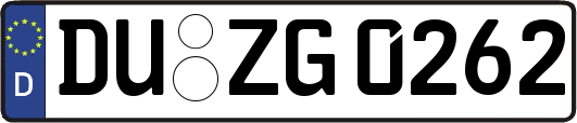 DU-ZG0262