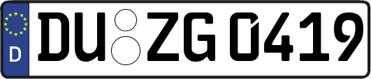 DU-ZG0419