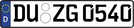 DU-ZG0540