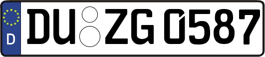 DU-ZG0587