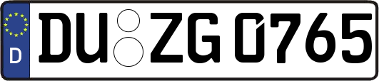 DU-ZG0765