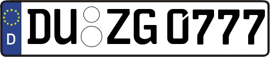 DU-ZG0777