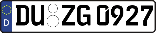 DU-ZG0927