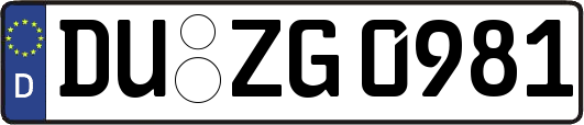 DU-ZG0981