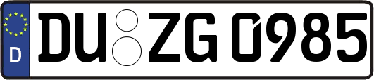 DU-ZG0985