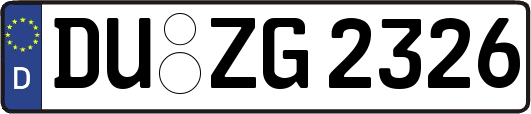 DU-ZG2326
