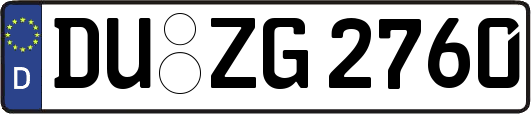 DU-ZG2760