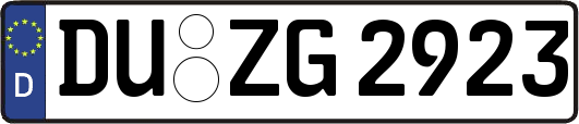 DU-ZG2923
