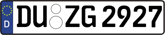DU-ZG2927