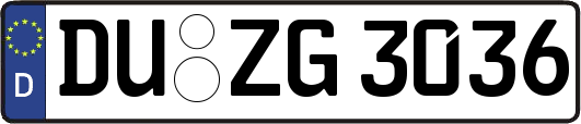 DU-ZG3036