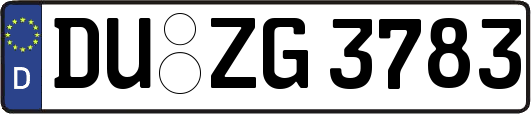 DU-ZG3783